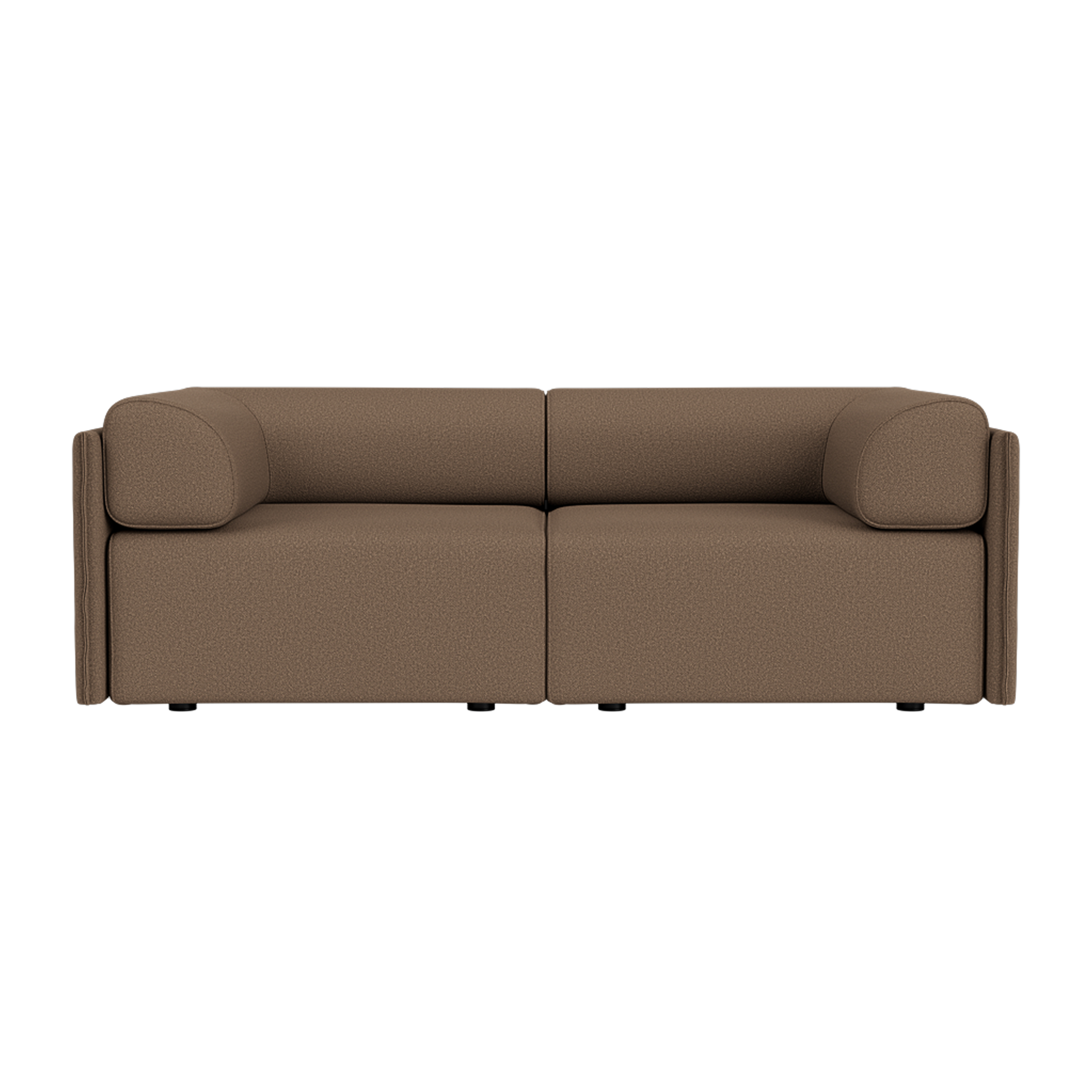 Palo Block 2-seater Sofa Low Back with Armrests, Autumn 361, Art. no. 94704 (image 2)