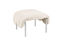 Puffy Ottoman, Natural / Stainless, Art. no. 20286 (image 1)