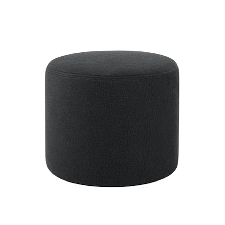 Bon Pouf Round, Anthracite