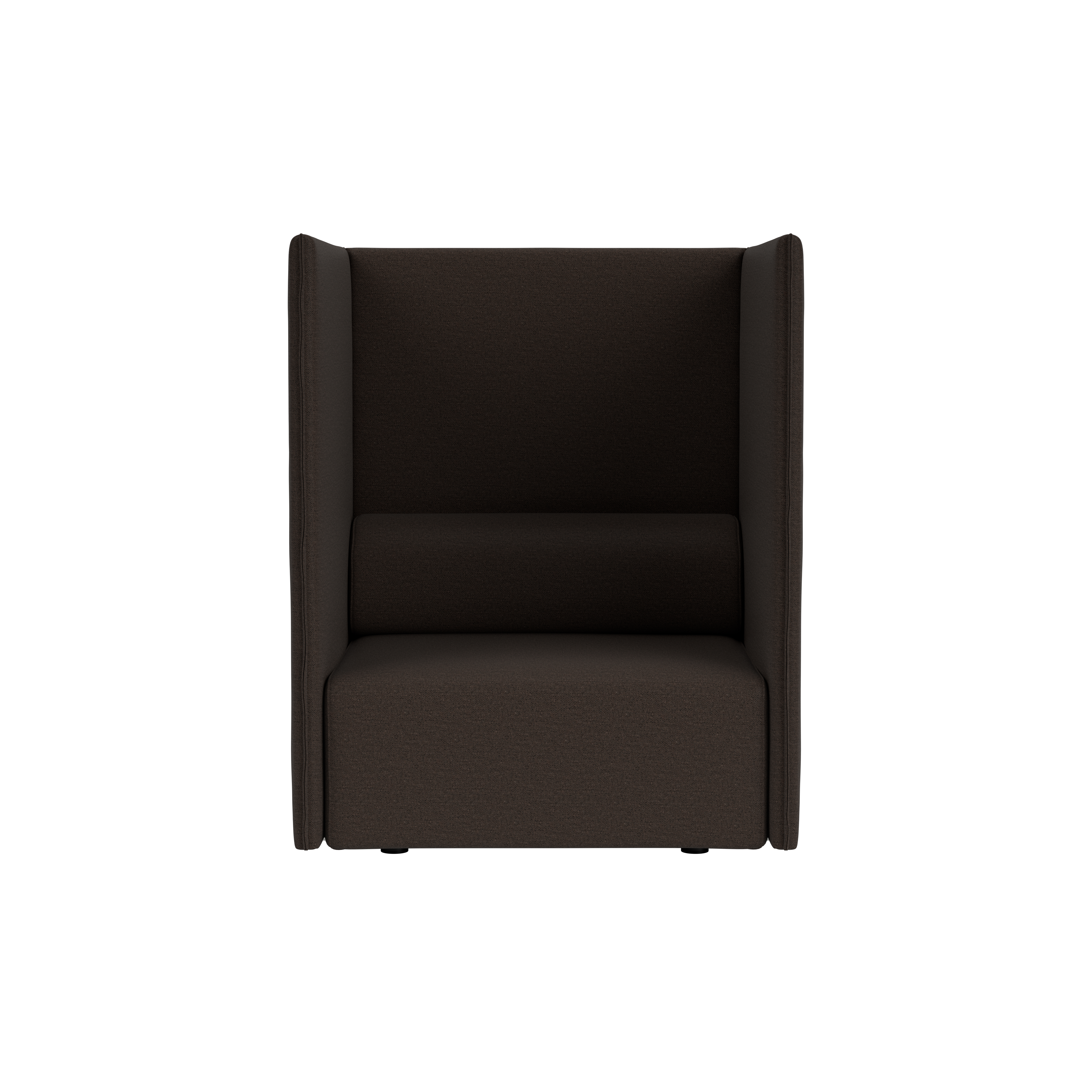 Palo Block Single-seater High Back, Amdal 280, Art. no. 95163 (image 2)
