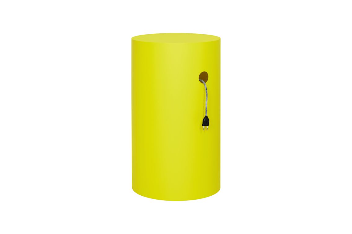 Hide Pedestal, Sulfur Yellow Textured, Art. no. 30755 (image 3)