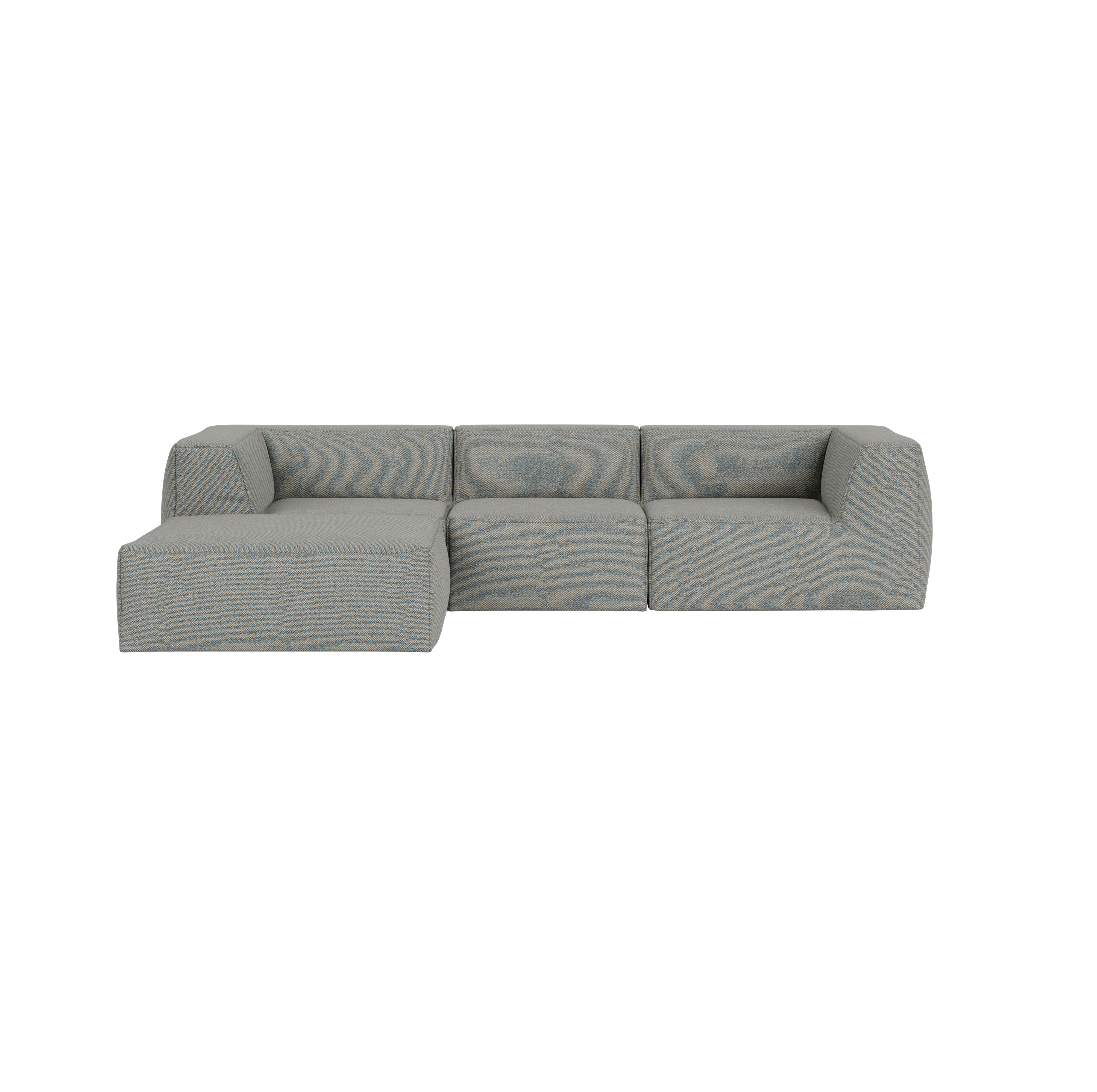 Great 3-seater Sofa Narrow Chaise Left, Safire 0012 (UK), Art. no. 92540 (image 1)