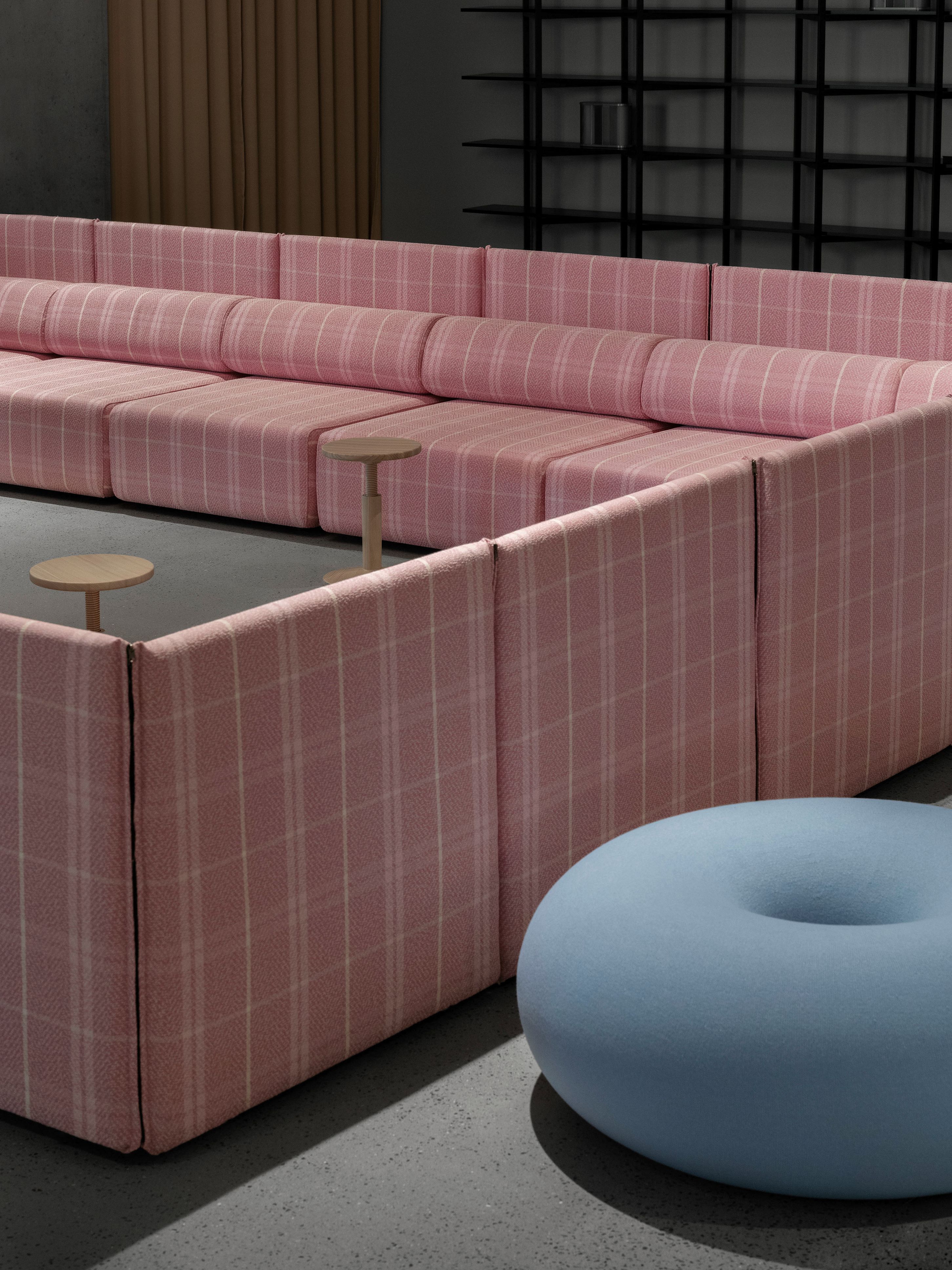 Sofas and poufs