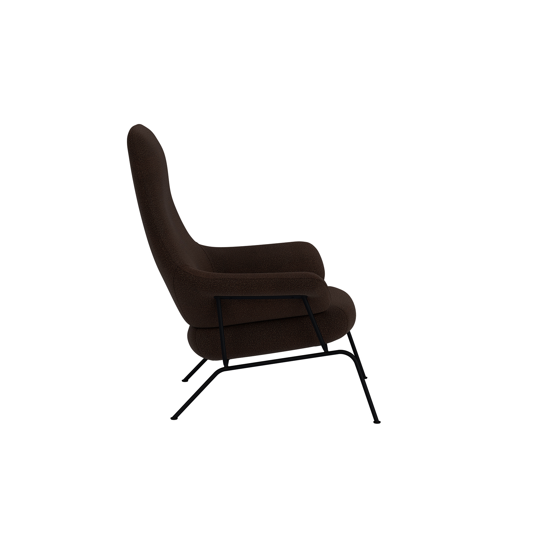 Hai Lounge Chair, Rosewood, Art. no. 93009 (image 3)