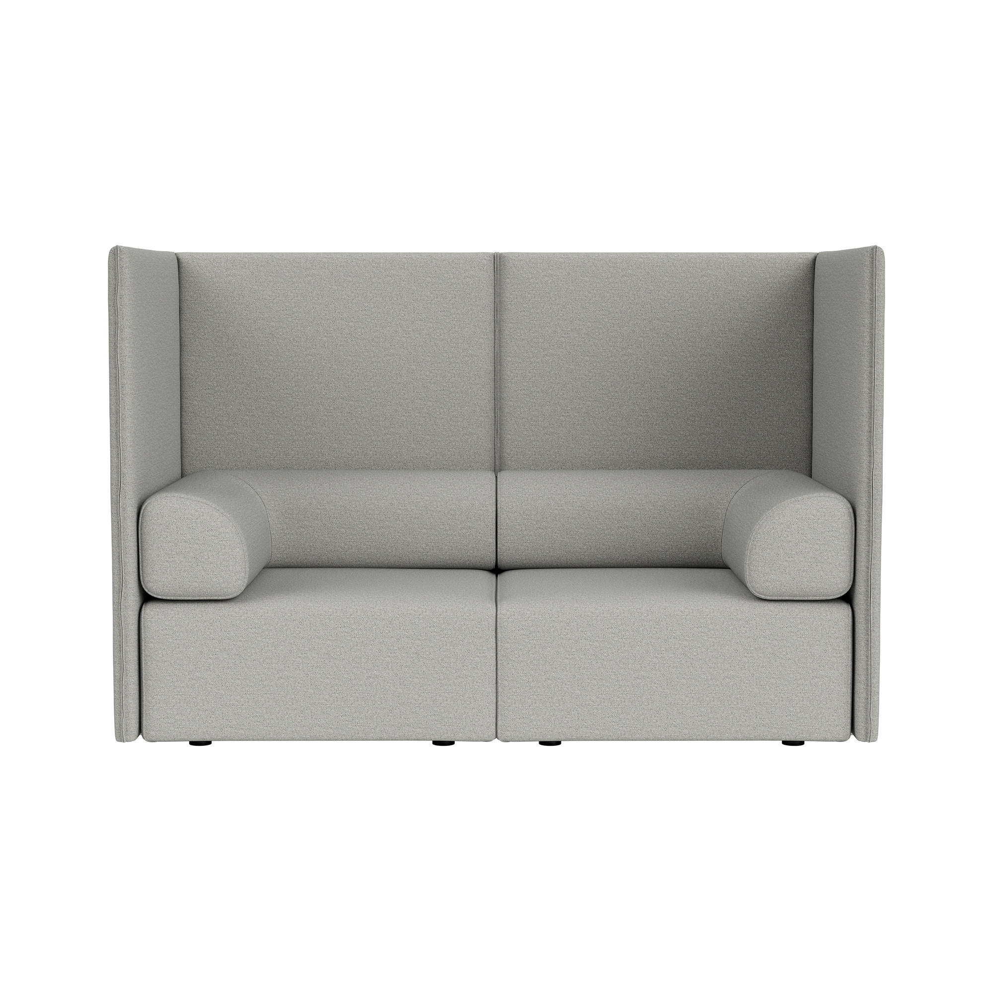 Palo Block 2-seater Sofa High Back with Armrests, Amdal 130, Art. no. 94604 (image 2)