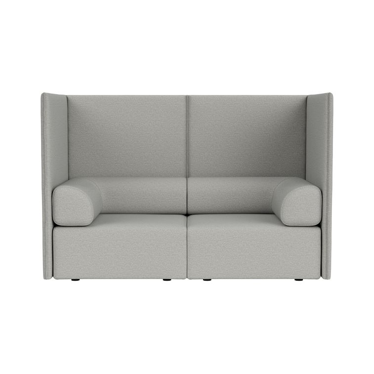 Palo Block 2-seater Sofa High Back with Armrests, Amdal 130, Art. no. 94604 (image 2)