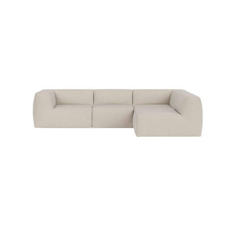 Great 3-seater Sofa Narrow Corner Right, Safire 0007
