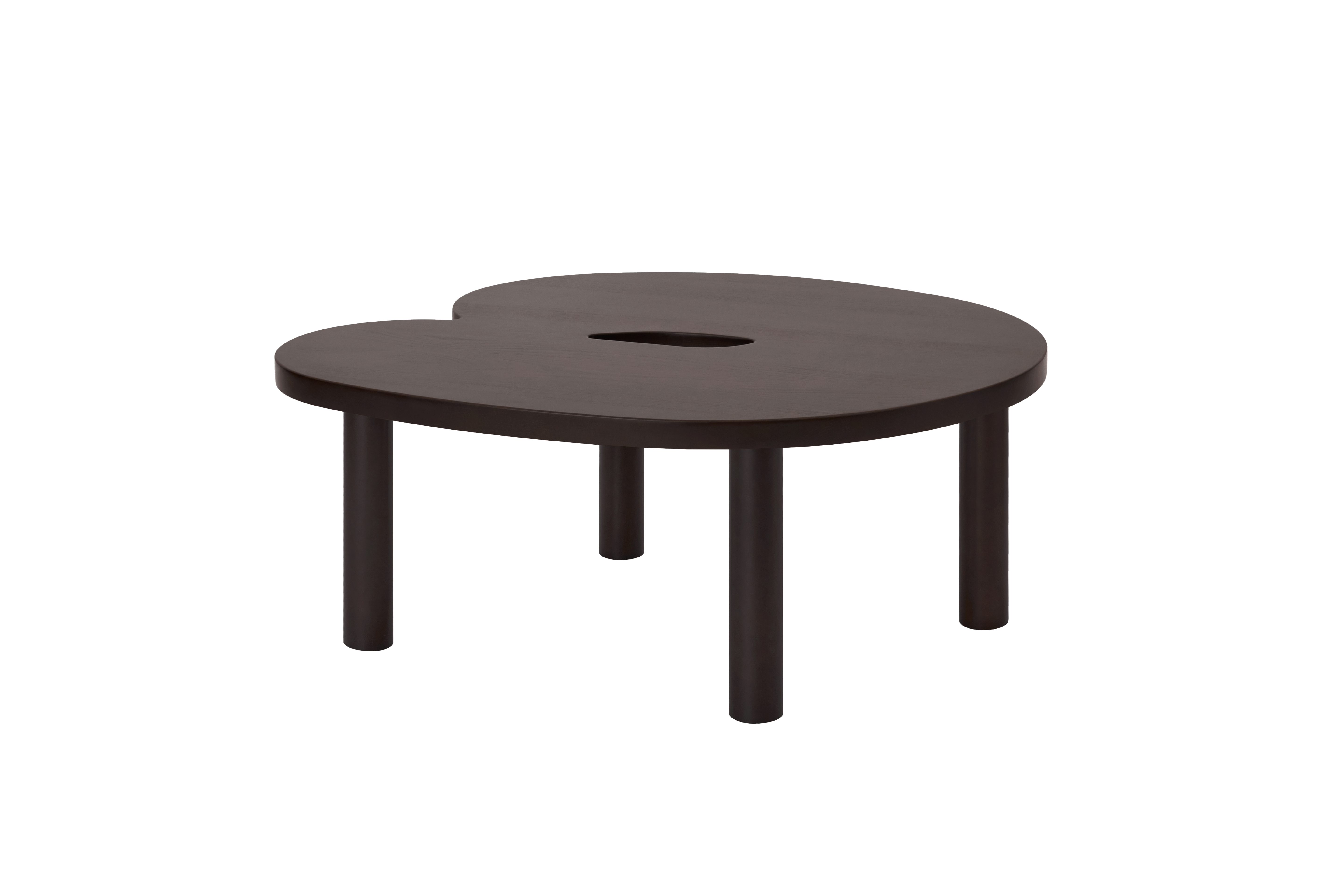 Worm Coffee Table Round, Brown/Brown, Art. no. 31382 (image 1)