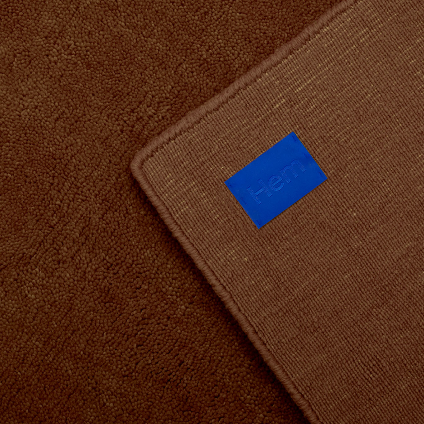 Solid Rug Large, Toffee