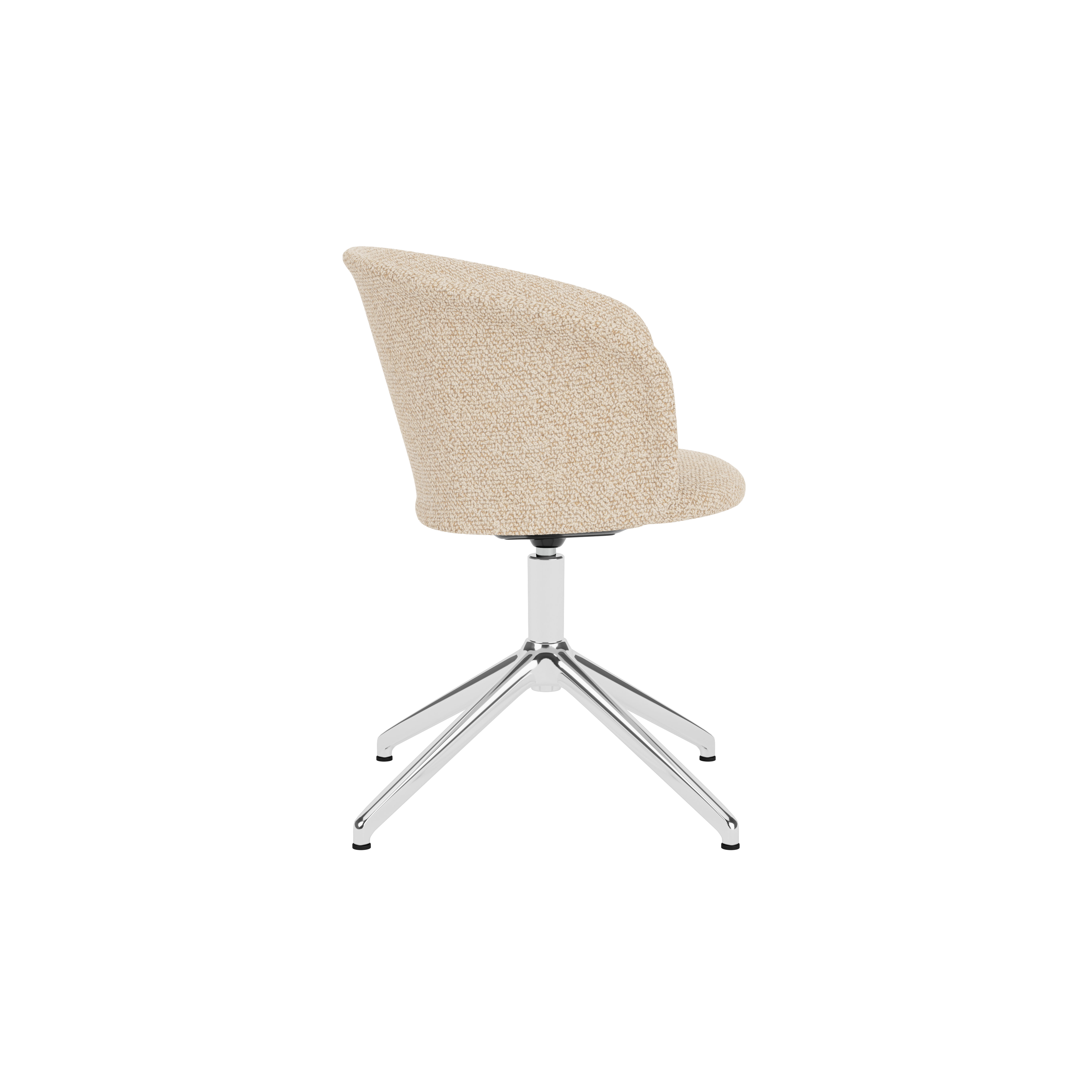 Kendo Swivel Chair 4-star Return, Storr 1501/Polished, Art. no. 32014 (image 3)