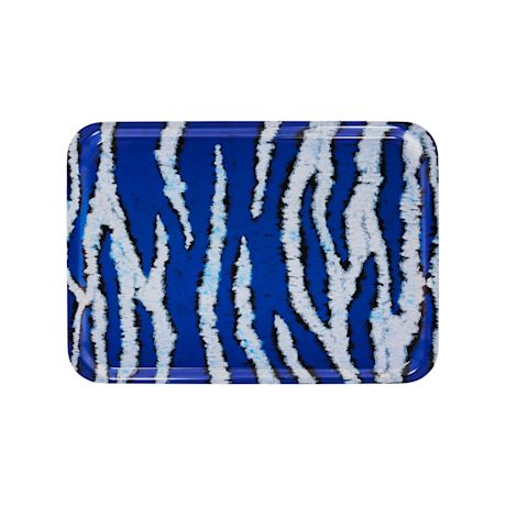Monster Rectangular Tray Medium, Ultramarine Blue / White