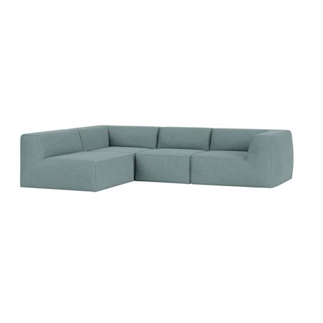 Great 3-seater Sofa Narrow Corner Left, Cifrado 0741 (UK)