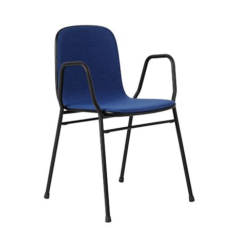 Touchwood Armchair, Cobalt / Black