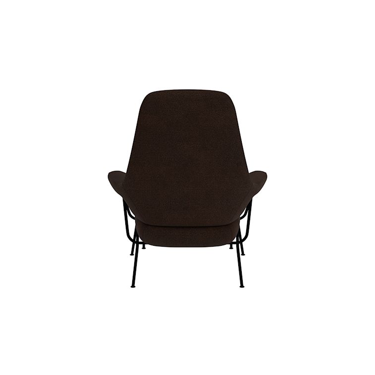 Hai Lounge Chair + Ottoman, Rosewood, Art. no. 93125 (image 5)