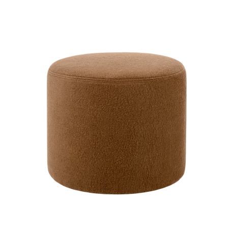 Bon Pouf Round, Brown (UK)