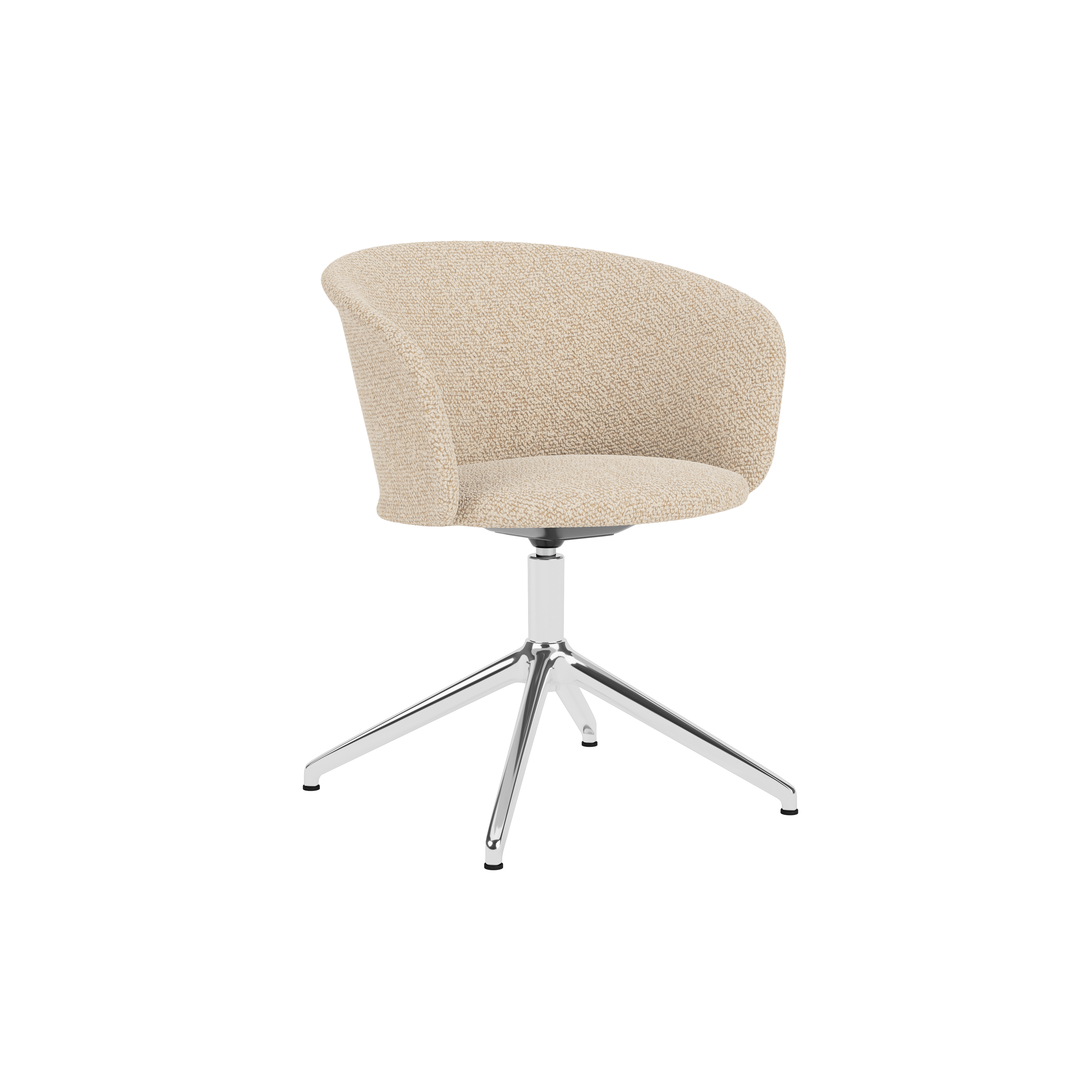 Kendo Swivel Chair 4-star Return, Storr 1501/Polished, Art. no. 32014 (image 1)