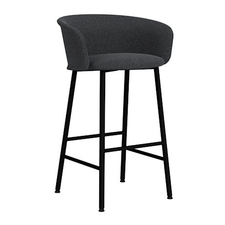 Kendo Bar Chair, Graphite