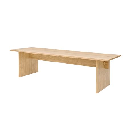 Bookmatch Table 275 cm / 108.3 in, Oak