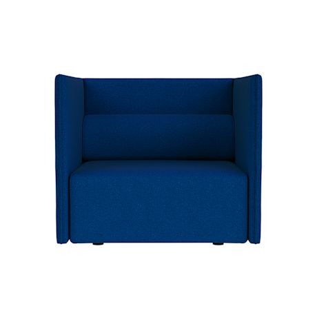 Palo Block Single-seater Medium Back, Sera Cobalt