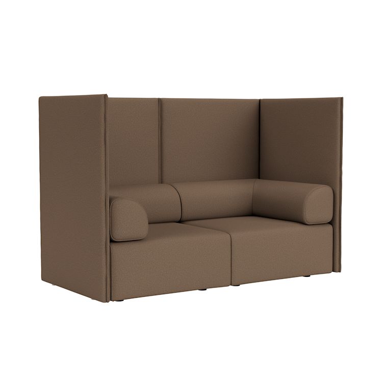 Palo Block 2-seater Sofa High Back with Armrests, Autumn 361, Art. no. 94580 (image 1)