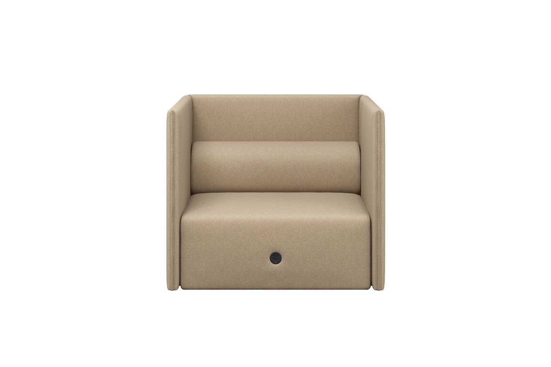 Palo Block Single-seater Medium Back, Beige, Art. no. 31418 (image 3)