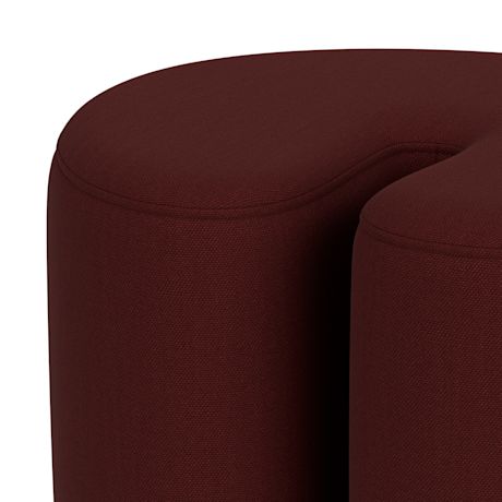 Palma Pouf Small, Steelcut 3 0655