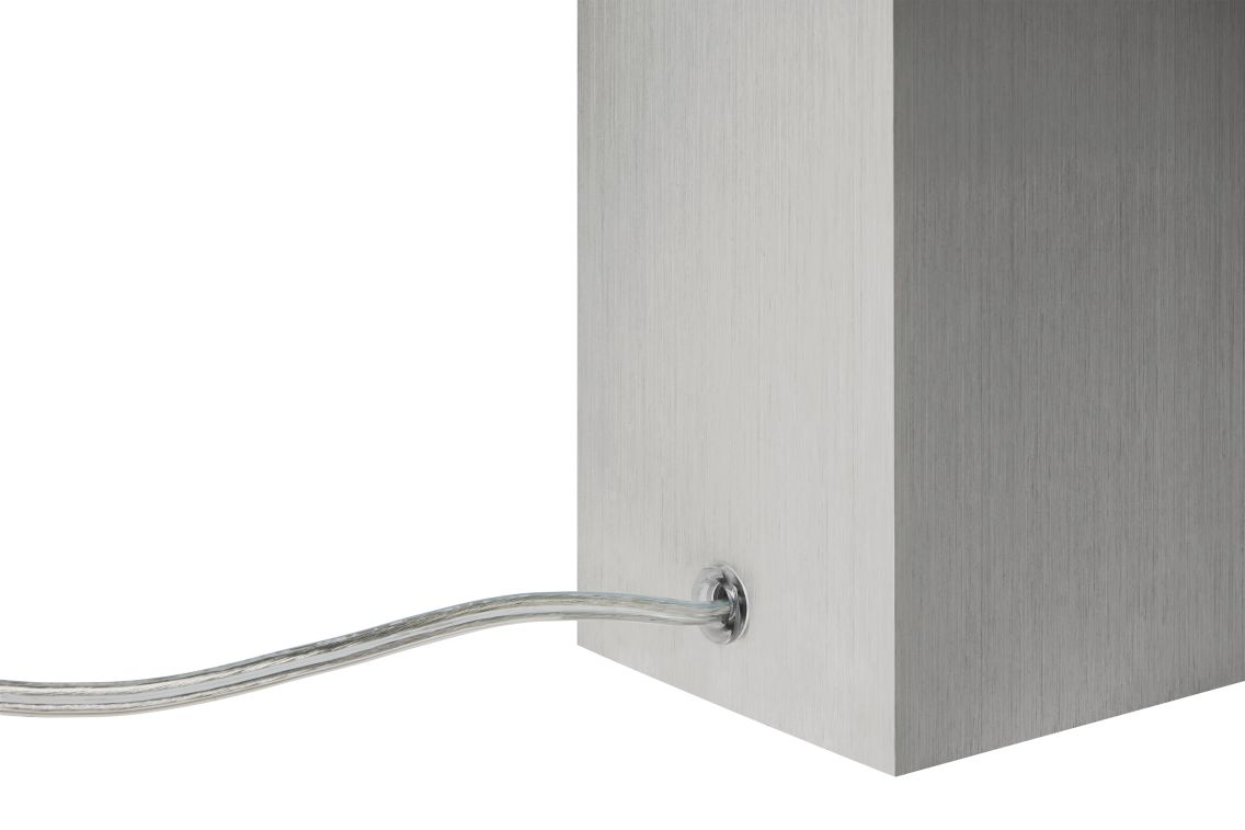 Knuckle Table Lamp (UK Plug), Brushed Aluminum, Art. no. 30656 (image 4)