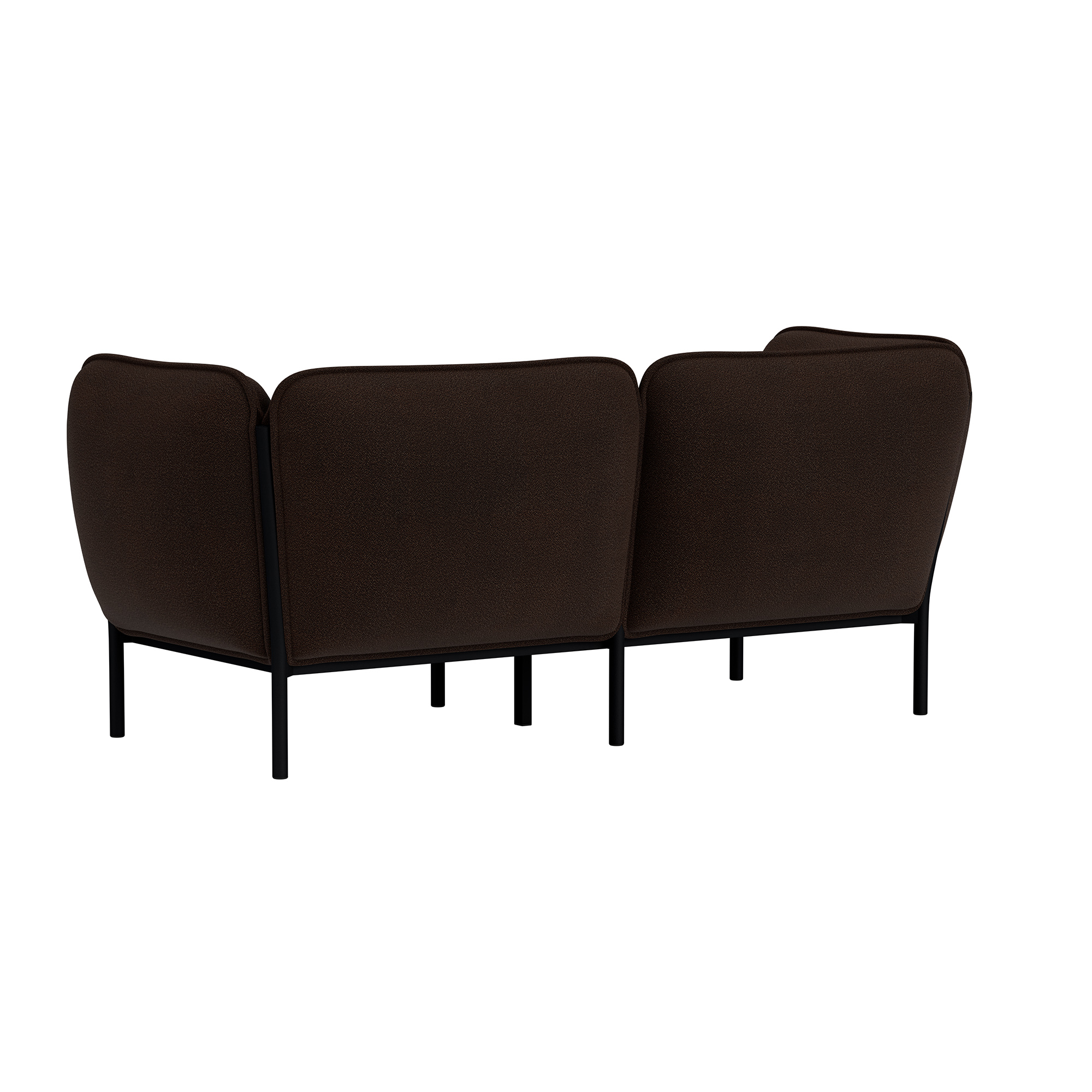 Kumo 2-seater Sofa with Armrests, Sera Rosewood, Art. no. 95414 (image 4)