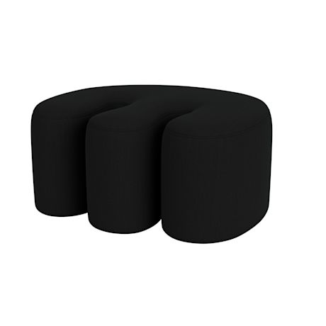 Palma Pouf Medium, Steelcut 3 0190