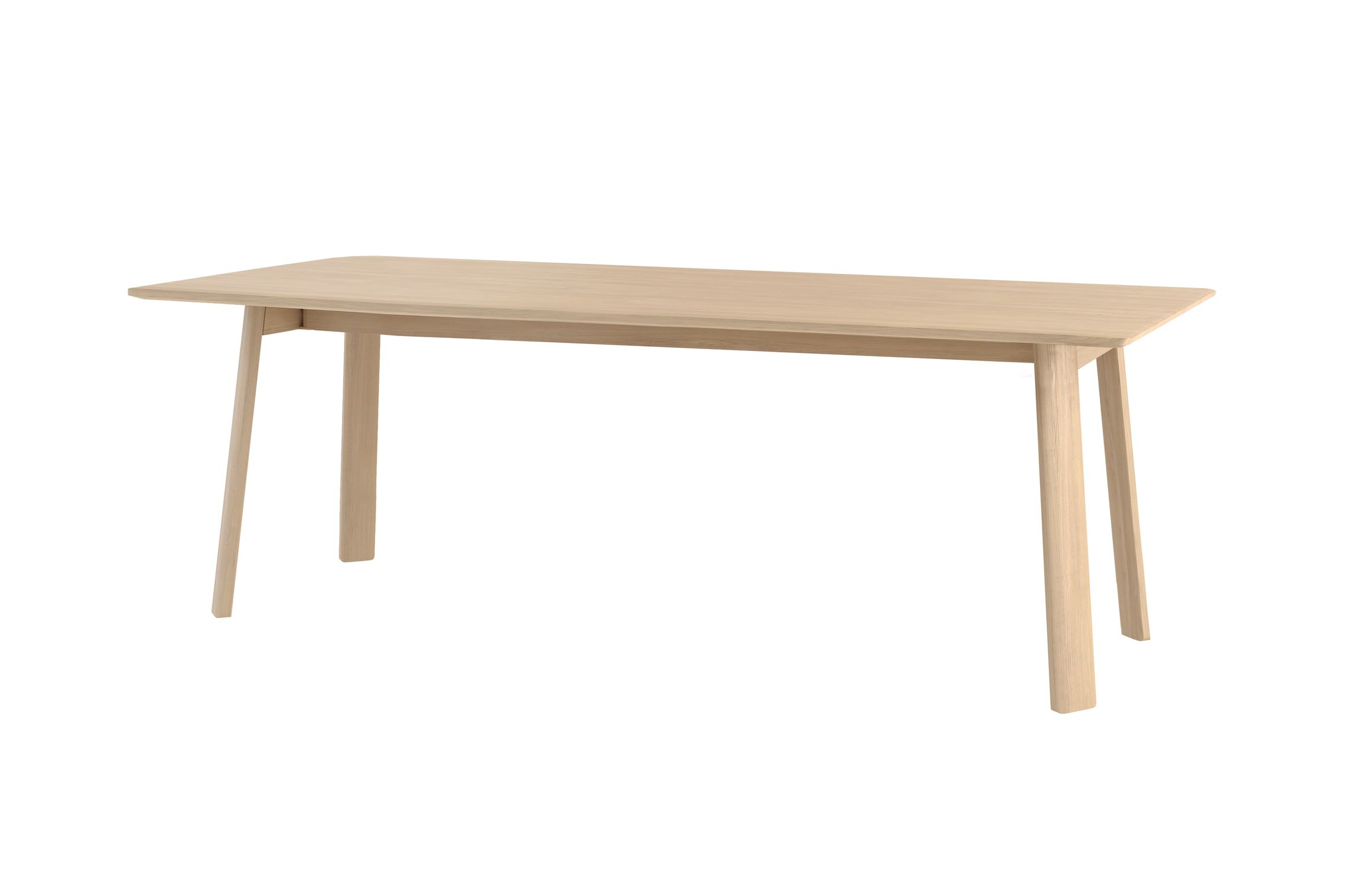 Alle Table Table 220 cm / 86.6 in, Natural Oak — Hem