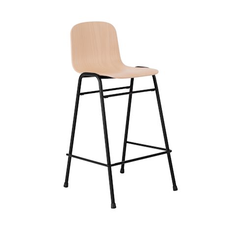 Touchwood Counter Chair, Beech / Black