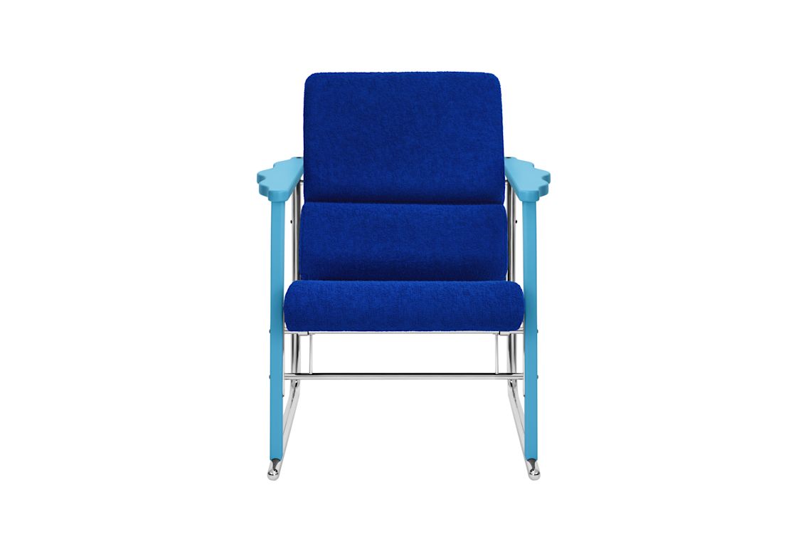 Experiment Lounge Chair, 502 / Blue / Ultramarine, Art. no. 30948 (image 2)