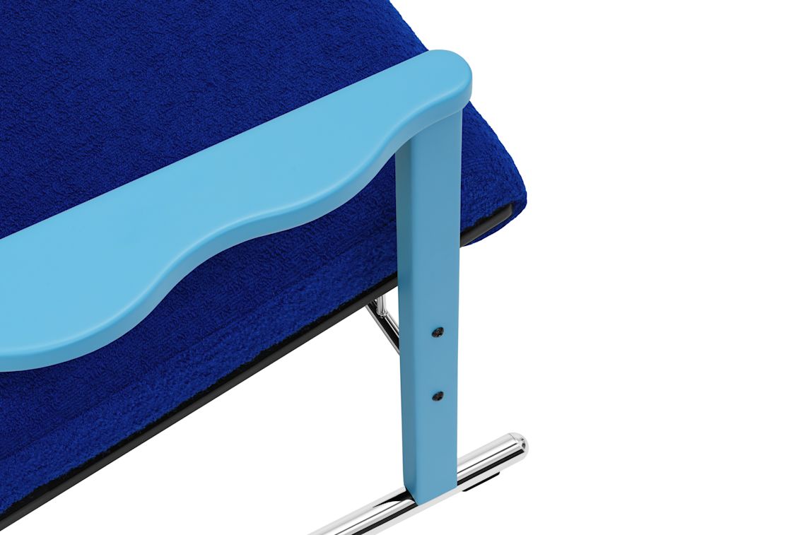 Experiment Lounge Chair, 502 / Blue / Ultramarine, Art. no. 30948 (image 6)