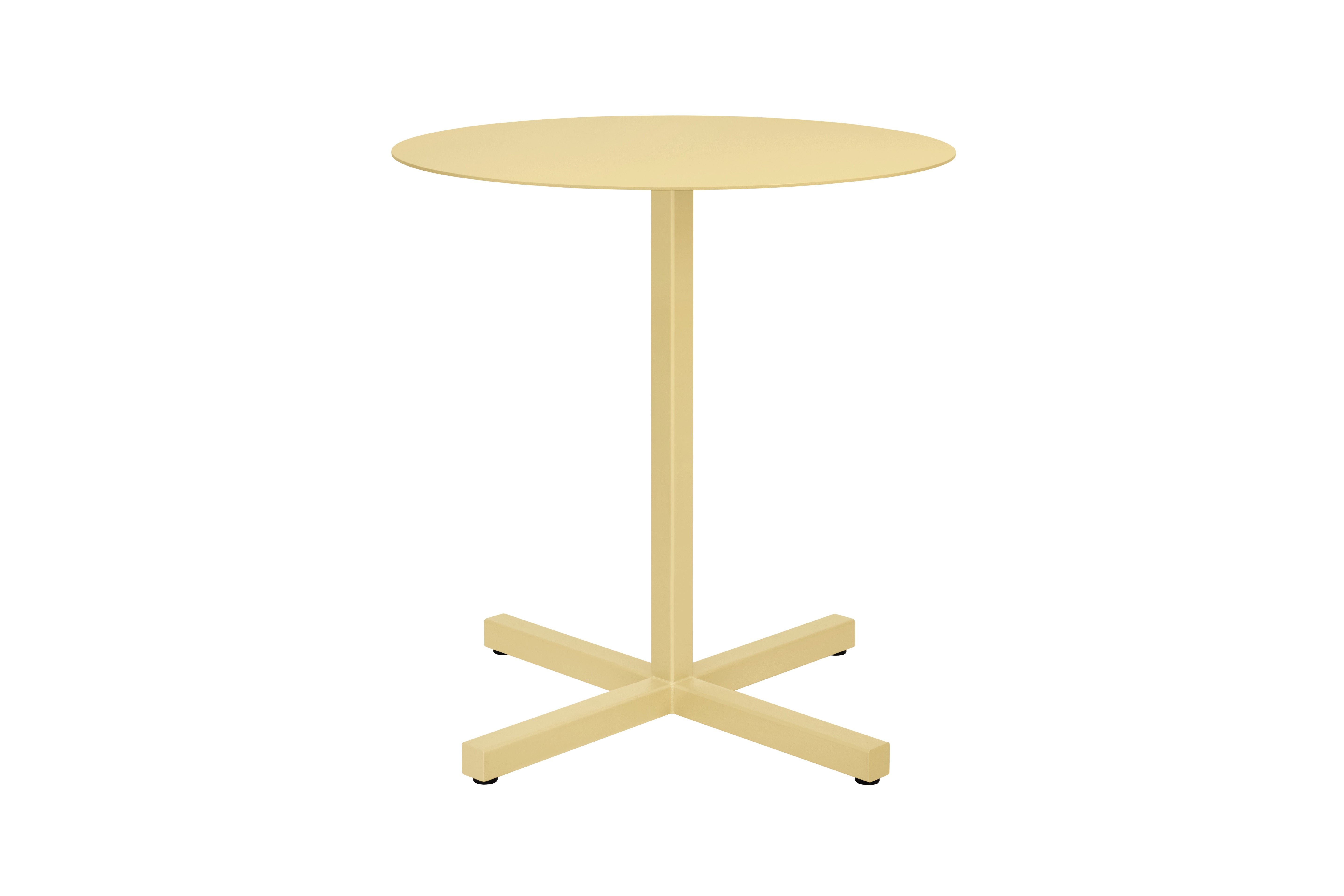 Chop Table Round, Beige — Hem