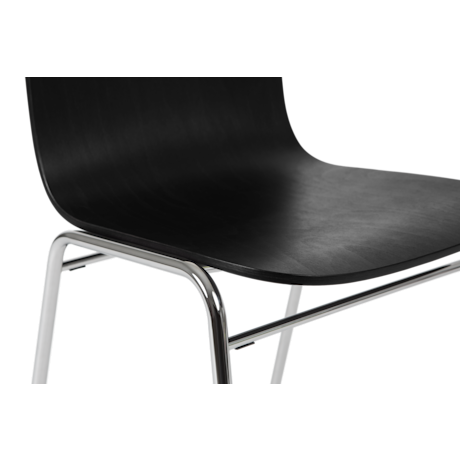 Touchwood Chair, Black / Chrome