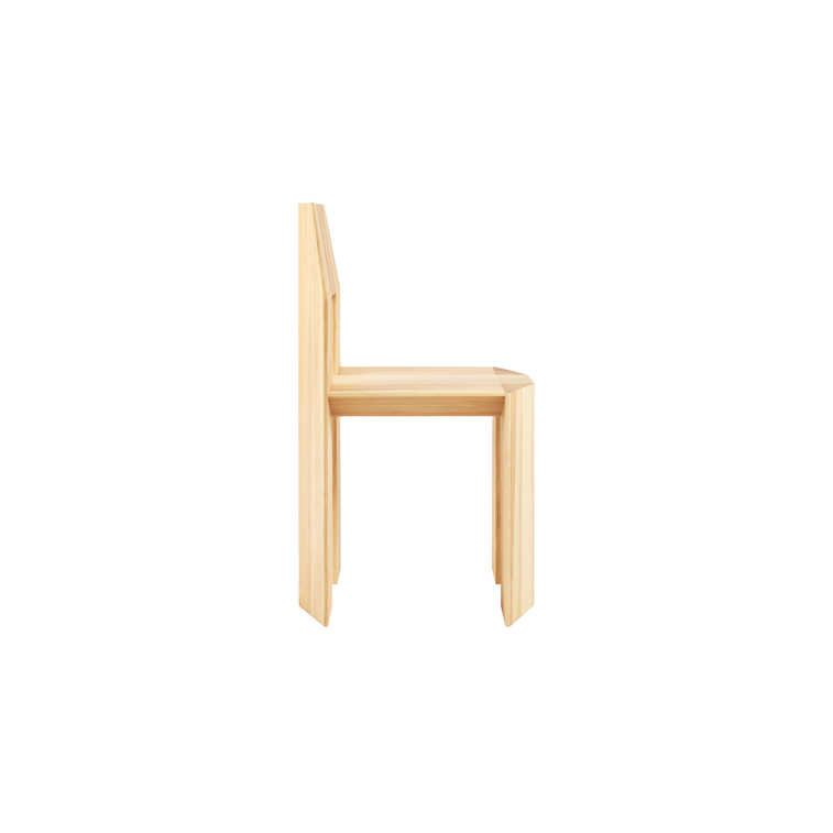 Min Chair, Lightly White Pigmented Pine, Art. no. 32045 (image 3)