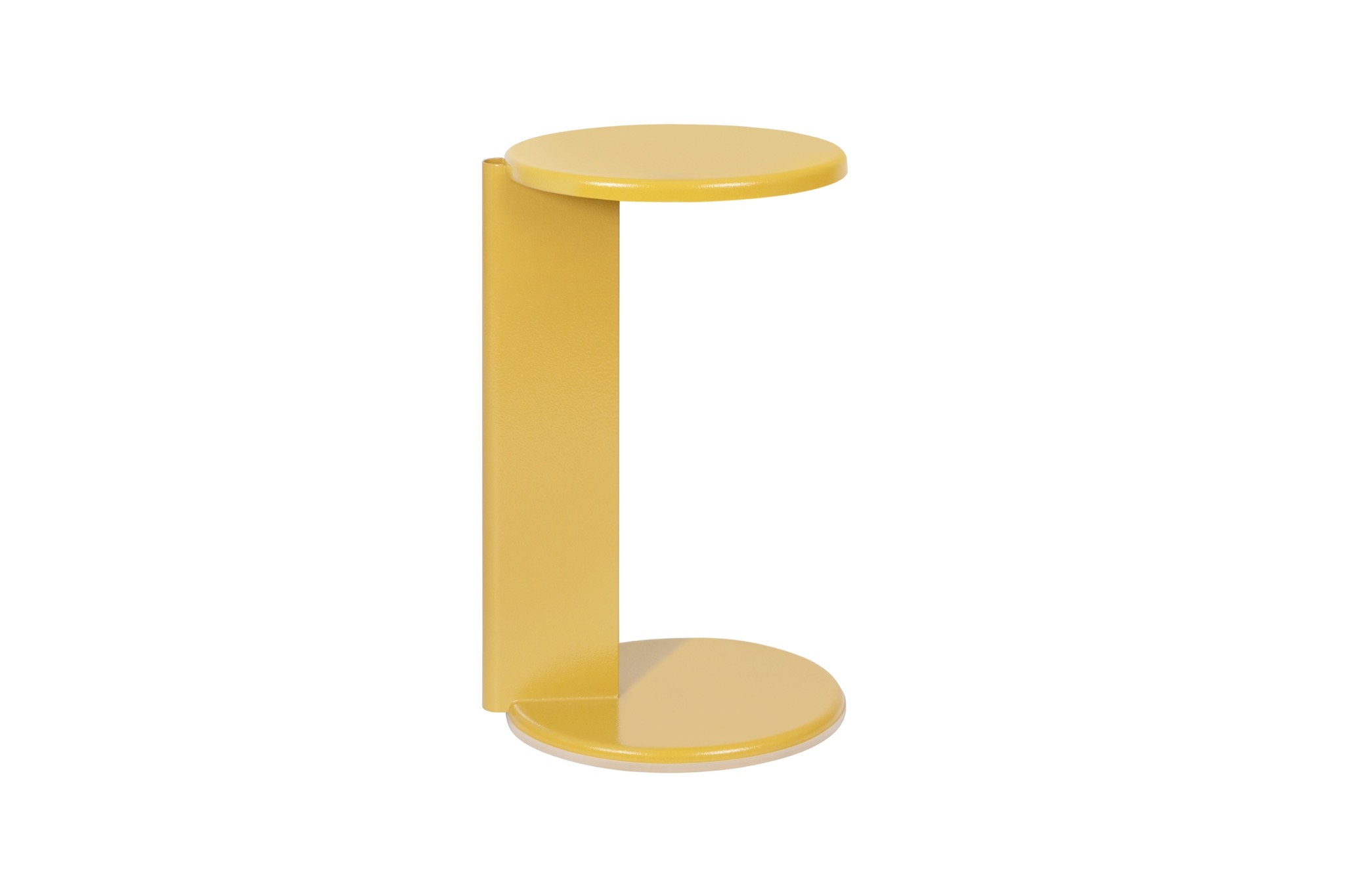 Lolly Side Table, Ochre Yellow Gloss, Art. no. 30586 (image 1)