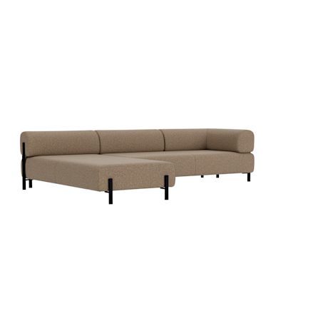 Palo Corner Sofa Left, Storr 3405/Black