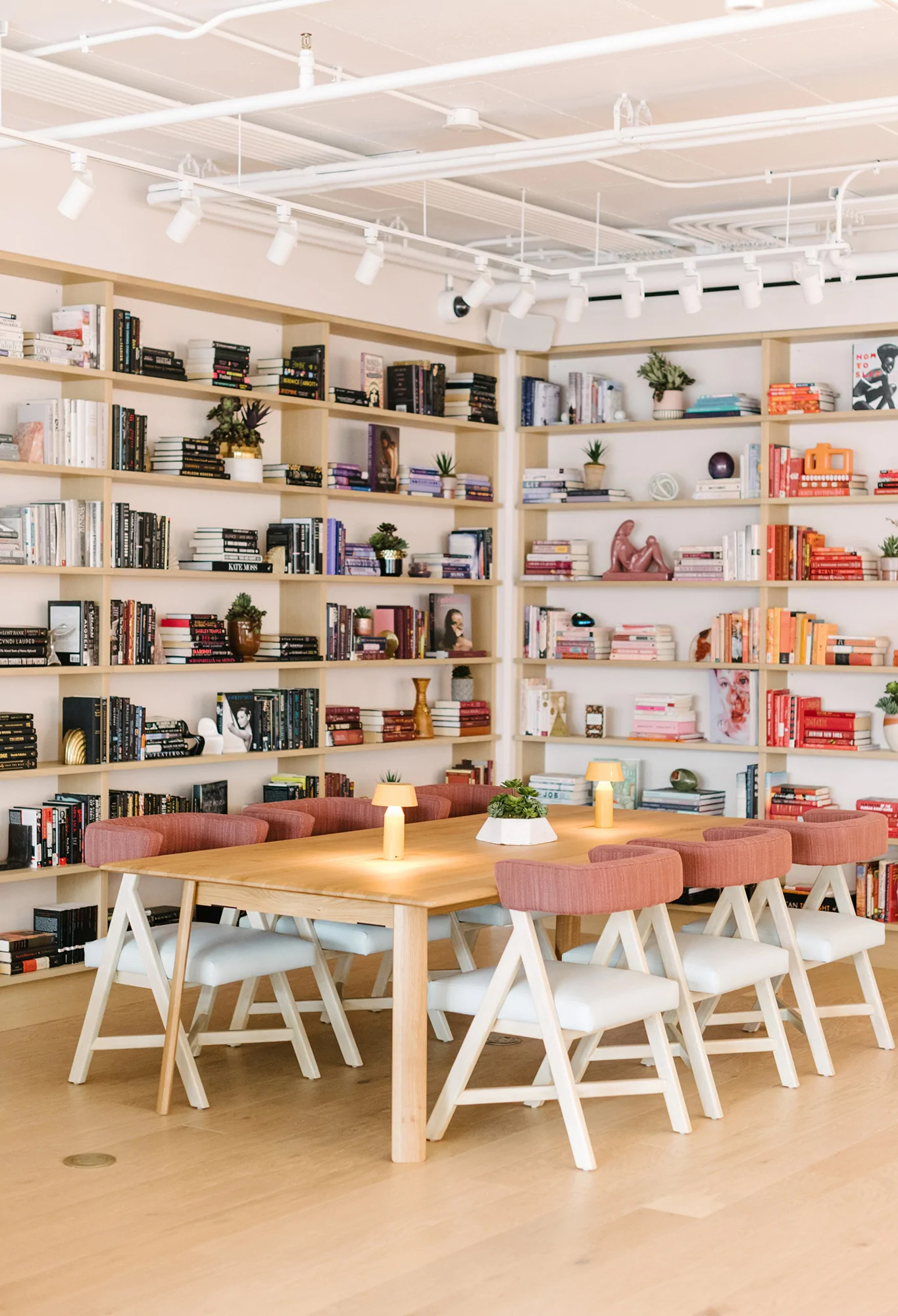 [Alle Conference Table](/furniture/tables-and-side-tables/alle-table/13617) at The Wing HQ
New York City, United States. Photography by [Tory Williams](https://www.torywilliams.com/)