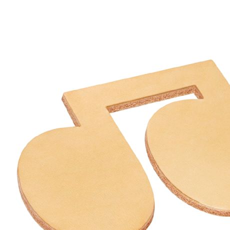 Disco Coasters (Set of 4), Natural