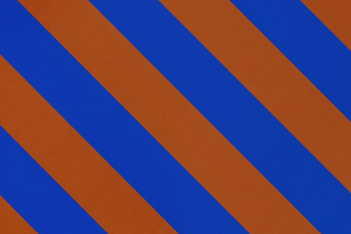 Stripe Tray Medium, Terracotta / Cobalt, Art. no. 31045 (image 4)