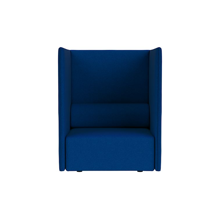 Palo Block Single-seater High Back, Sera Cobalt, Art. no. 95133 (image 2)