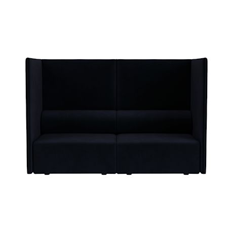 Palo Block 2-seater Sofa High Back, Velluto Coex VL30 (UK)