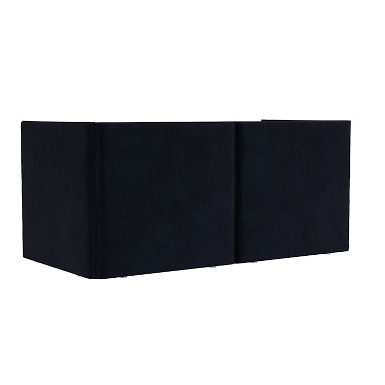 Palo Block 2-seater Sofa Medium Back with Armrests, Velluto Coex VL30, Art. no. 31926 (image 4)