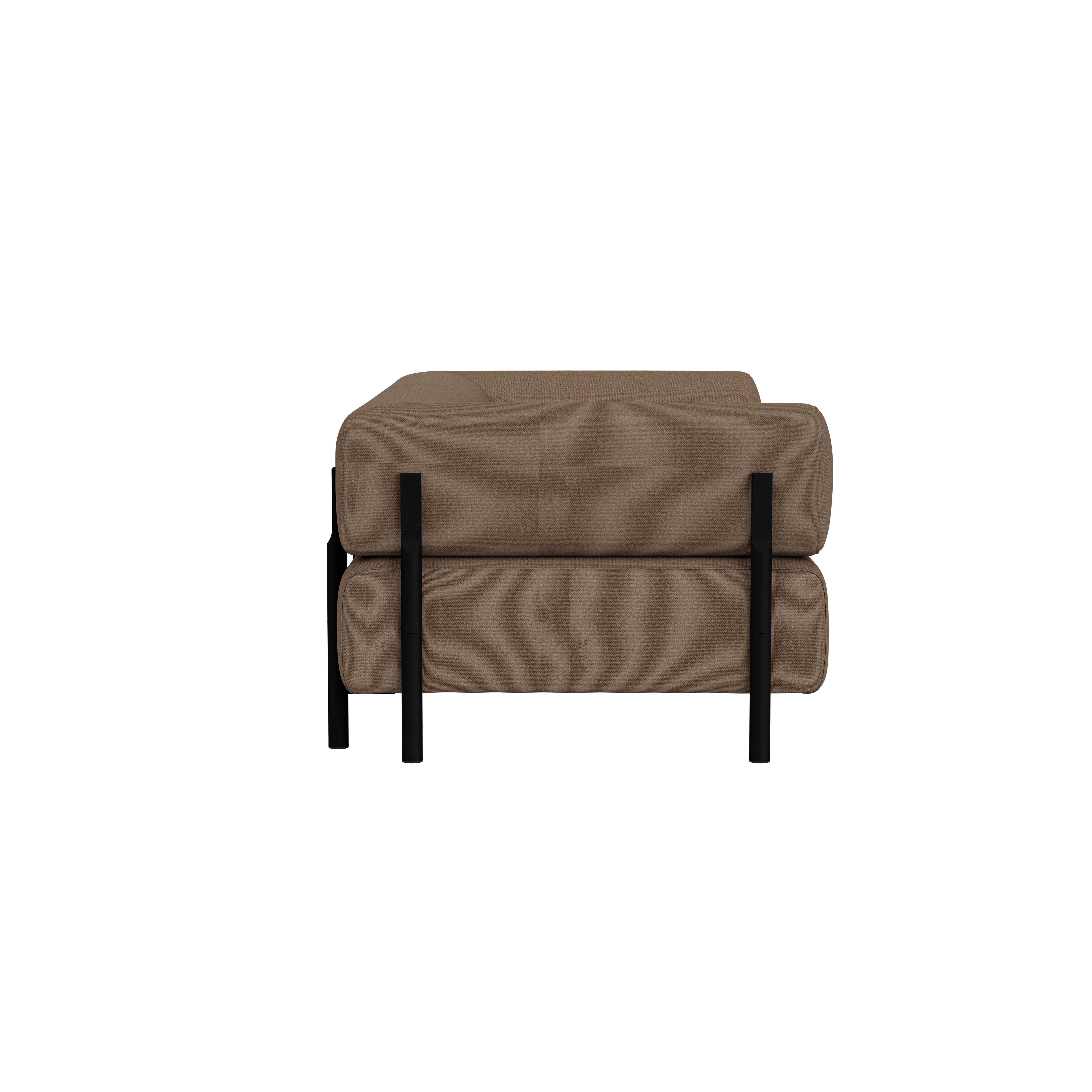 Palo 2-seater Sofa with Armrests, Autumn 361/Black , Art. no. 90730 (image 4)