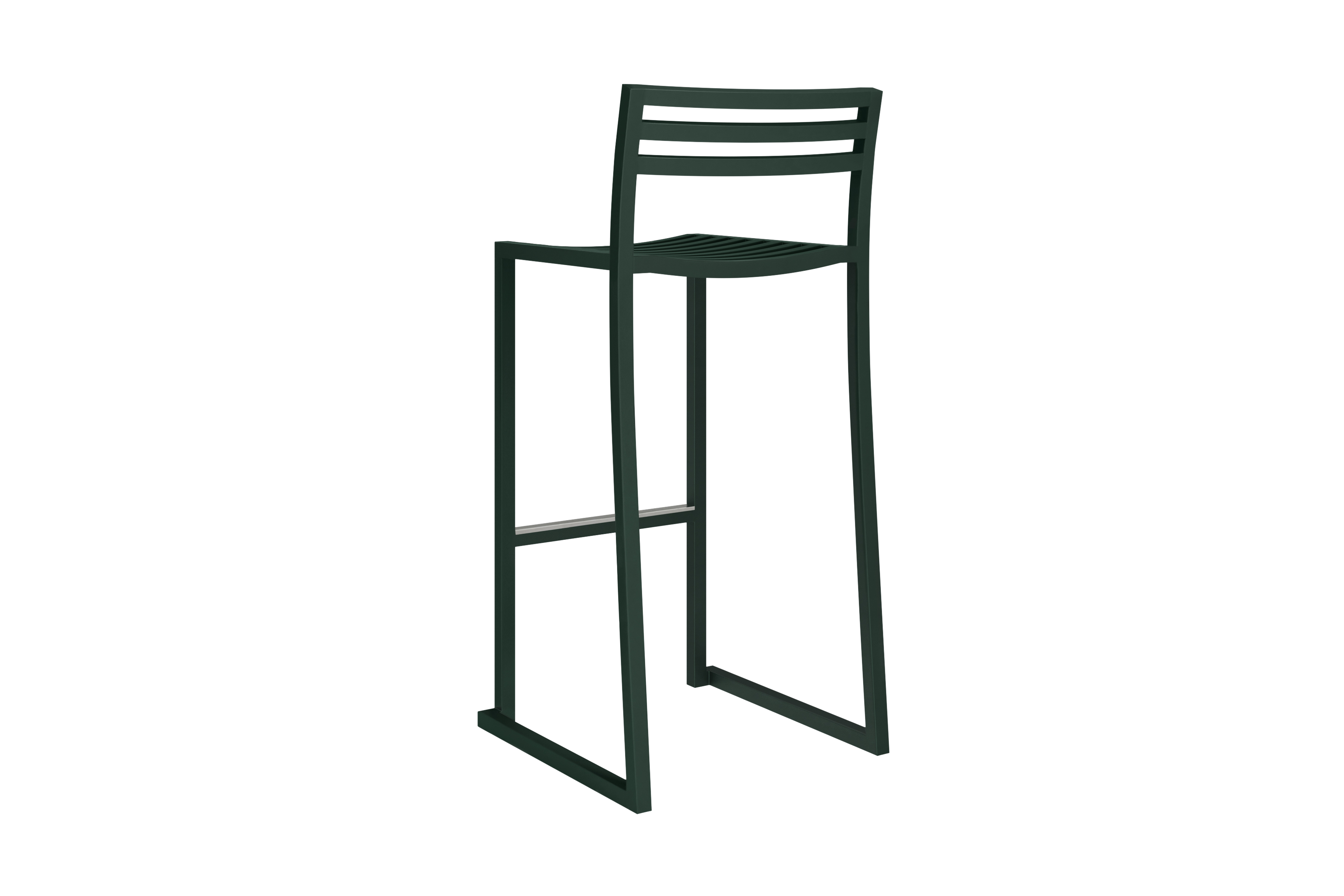 Chop Bar Chair, Black Green, Art. no. 31307 (image 3)