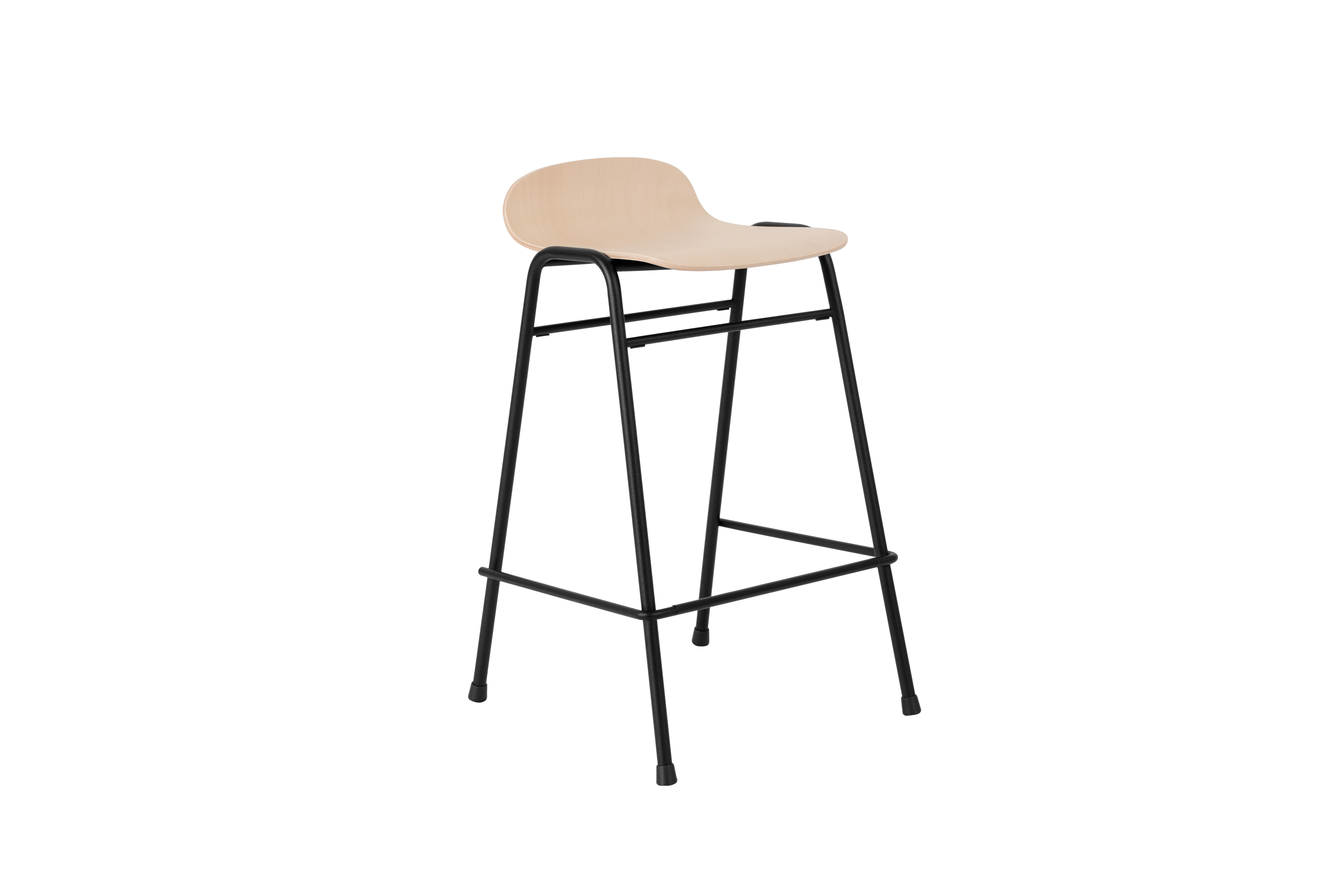 Touchwood Counter Stool, Beech / Black, Art. no. 20146 (image 1)