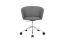 Kendo Swivel Chair 5-star Castors, Grey / Polished (UK), Art. no. 20551 (image 2)