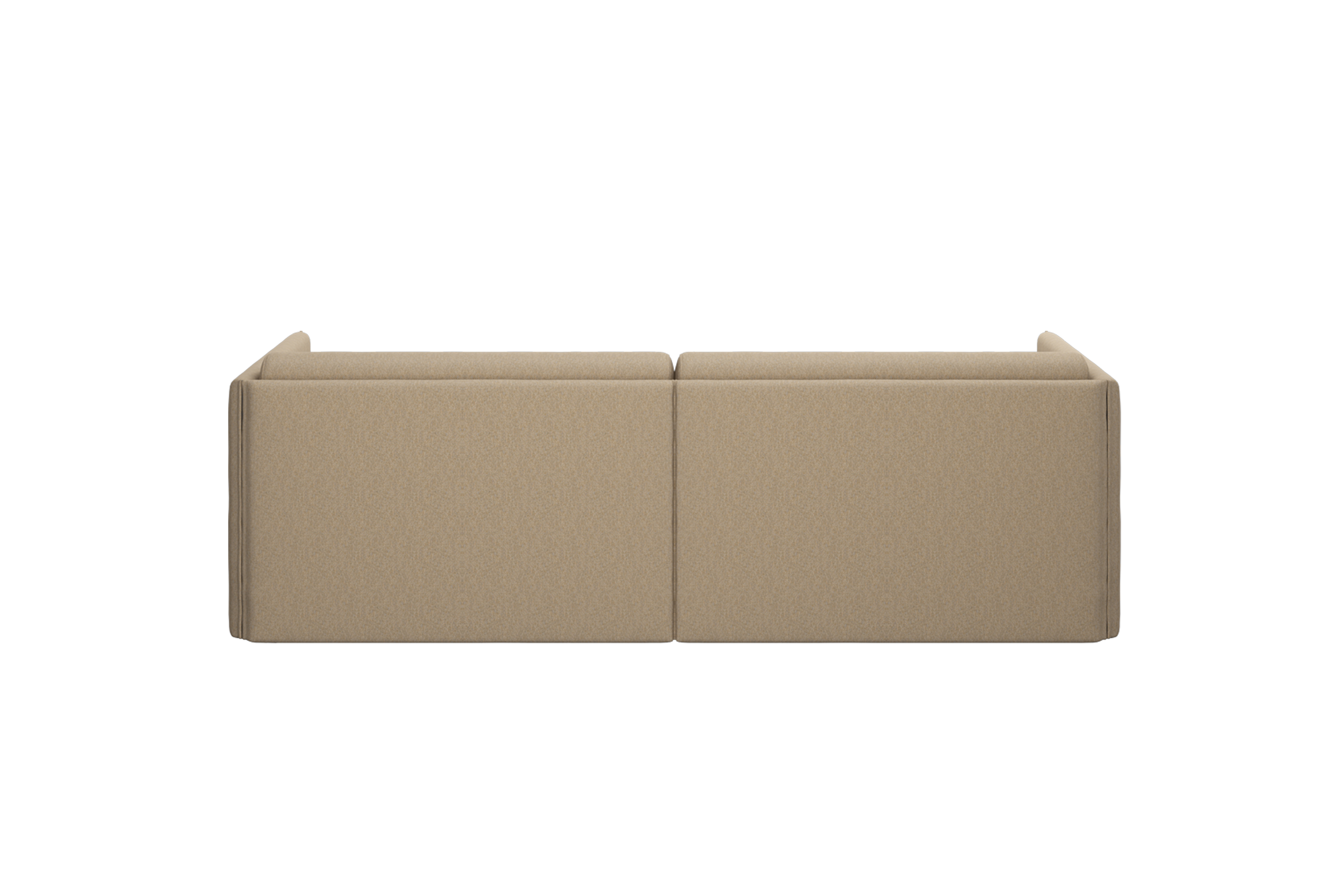 Palo Block 2-seater Sofa Low Back, Beige (UK), Art. no. 20741 (image 2)