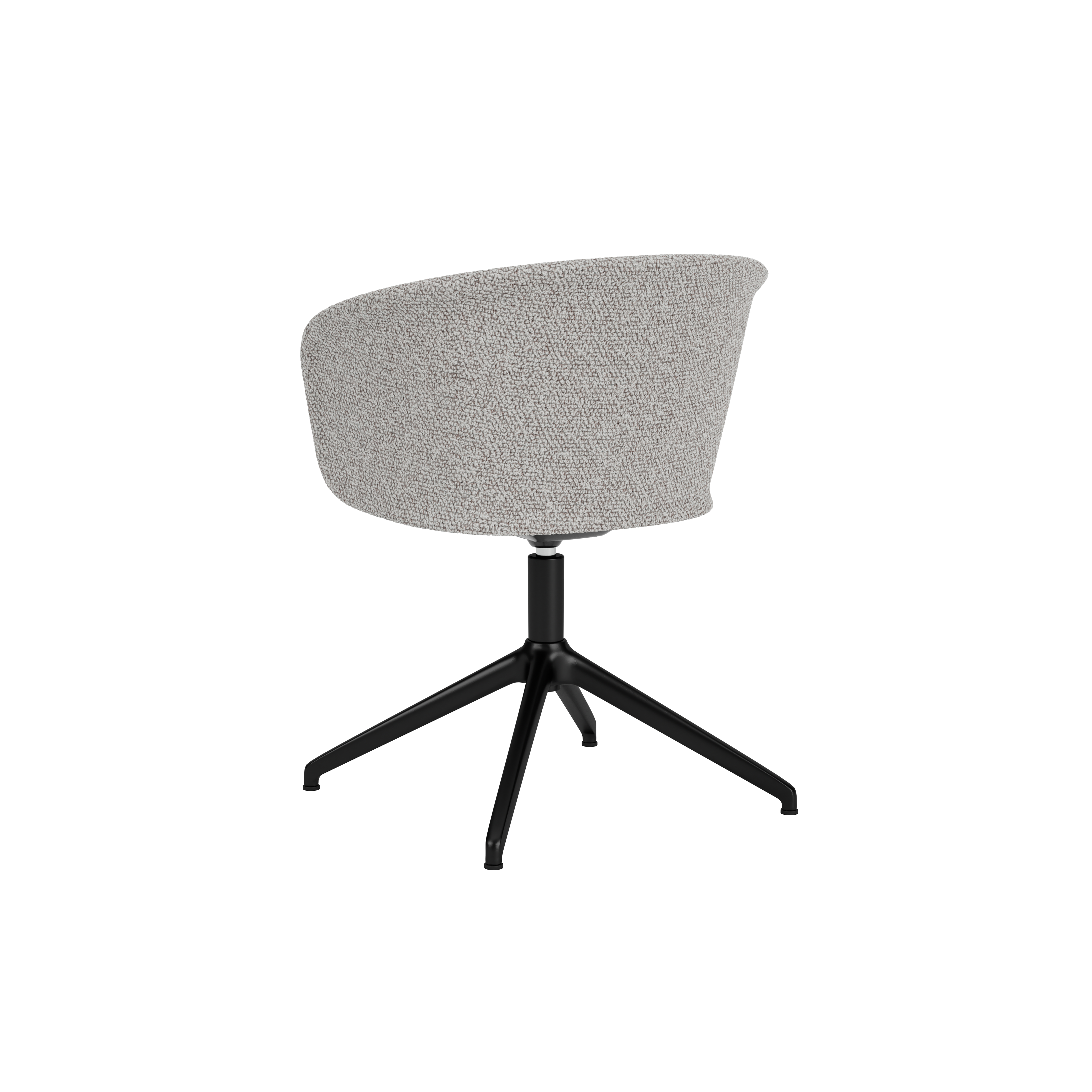 Kendo Swivel Chair 4-star Return, Storr 612/Black, Art. no. 31775 (image 3)